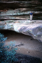 Ron at Hazard Cave