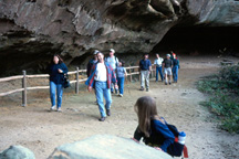 Group at Hazard Cave